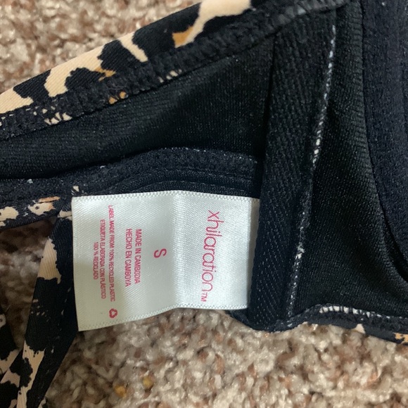 Strapless leopard print bikini top - Picture 2 of 3